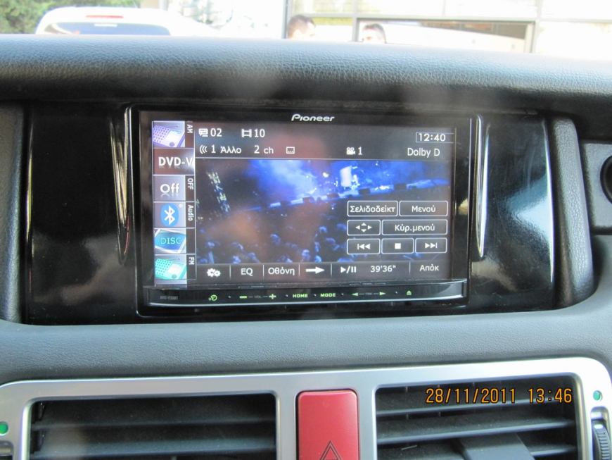 Εγκατάσταση Pioneer AVIC-F20BT Navigation & Rear Entertainment System σε Range Rover SE