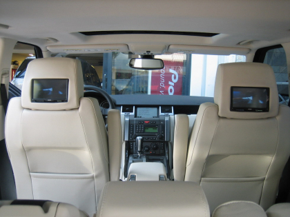 Εγκατάσταση TV Tuner και unlock της εργοστασιακής οθόνης σε Range Rover Supercharged Sport,