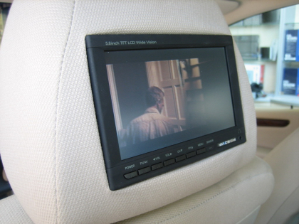 Εγκατάσταση Pioneer AVIC-HD1BT και σύστημα πίσω οθονών Macrom σε Mercedes A 170.