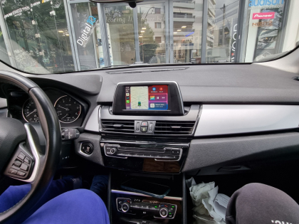 Εγκατάσταση Ασύρματου CarPlay / Android Auto & Ηχεία Audison Plug & Play σε BMW Σειρά 2 Active Tourer