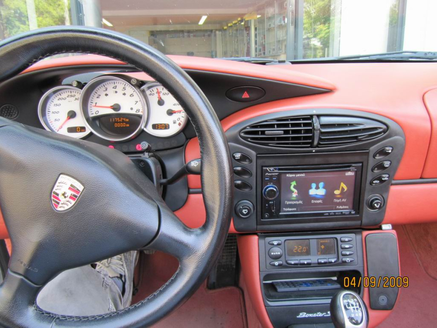 Εγκατάσταση Car Cinema & Navigation – Pioneer AVIC-F900BT σε Porsche Boxster S 986