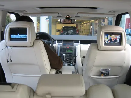 Εγκατάσταση TV Tuner Installation & Factory Screen Unlock σε Range Rover Sport Supercharged 2006.