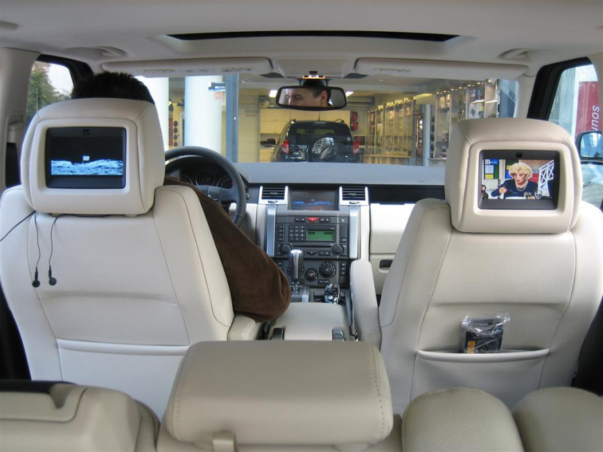 Εγκατάσταση TV Tuner Installation & Factory Screen Unlock σε Range Rover Sport Supercharged 2006.