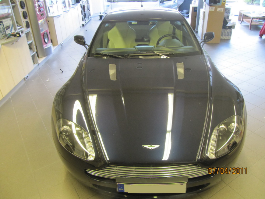 Εγκατάσταση Laser Jammer Blinder σε Aston Martin DB9