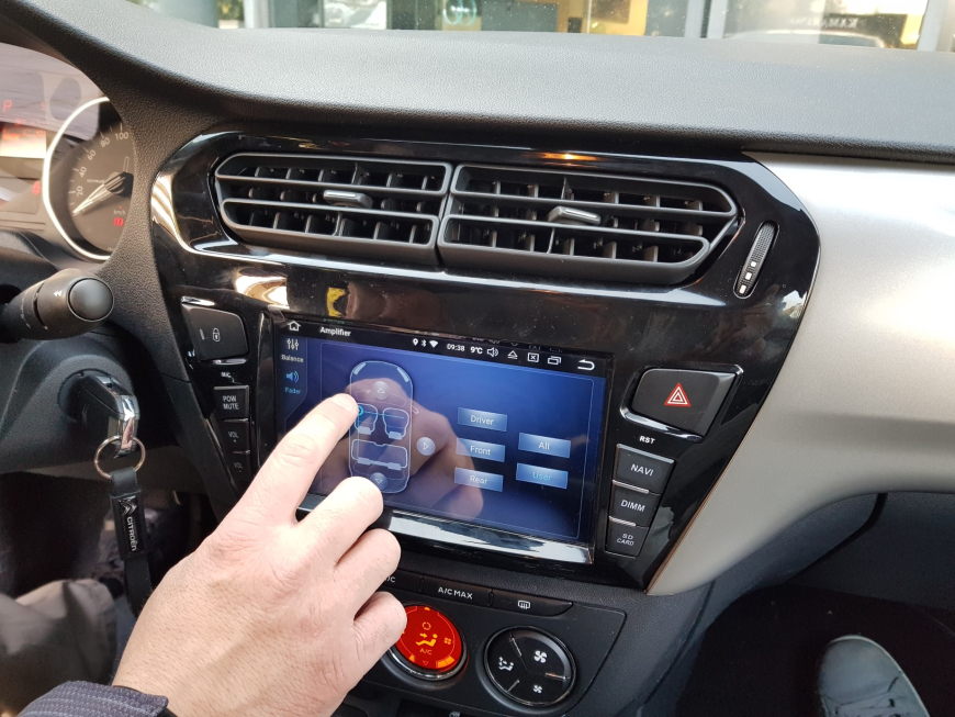 Εγκατάσταση οθόνης σε Citroen C-Elysse