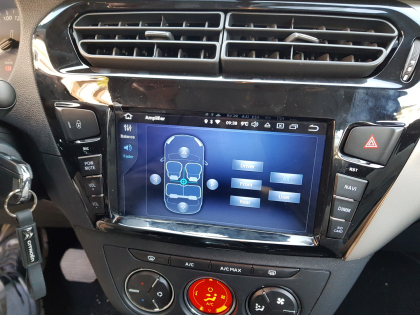 Εγκατάσταση οθόνης σε Citroen C-Elysse