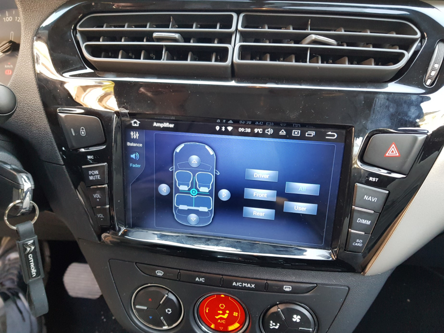 Εγκατάσταση οθόνης σε Citroen C-Elysse