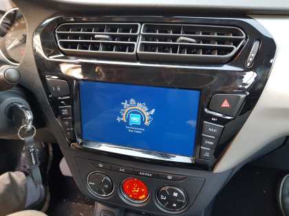 Εγκατάσταση οθόνης σε Citroen C-Elysse