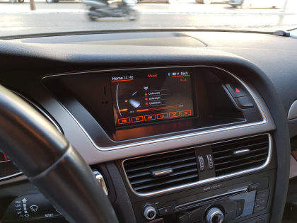 Εγκατάσταση νέας οθόνης σε Audi A4 Allroad Quattro 2.0 του 2012