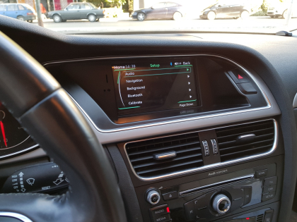 Εγκατάσταση νέας οθόνης σε Audi A4 Allroad Quattro 2.0 του 2012