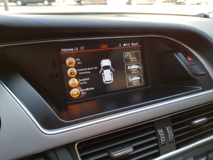 Εγκατάσταση νέας οθόνης σε Audi A4 Allroad Quattro 2.0 του 2012