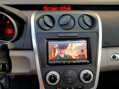 Εγκατάσταση οθόνης 2Din Kenwood σε Mazda CX-7
