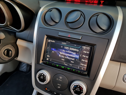 Εγκατάσταση οθόνης 2Din Kenwood σε Mazda CX-7