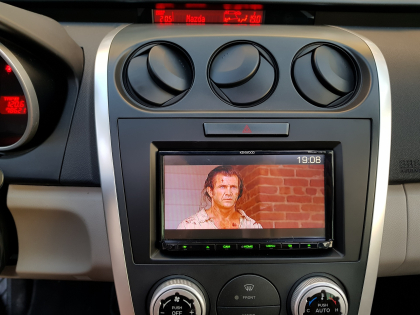 Εγκατάσταση οθόνης 2Din Kenwood σε Mazda CX-7
