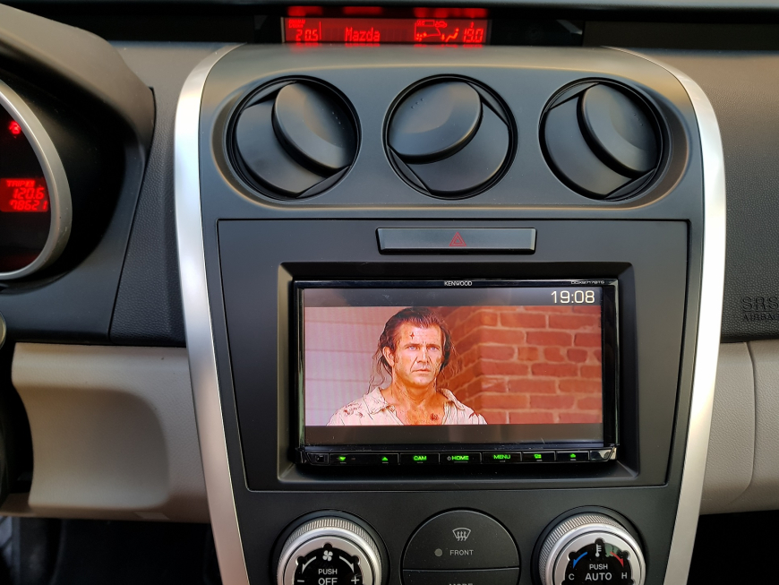 Εγκατάσταση οθόνης 2Din Kenwood σε Mazda CX-7