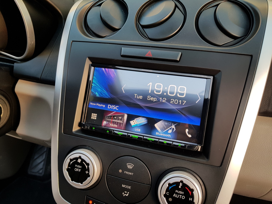 Εγκατάσταση οθόνης 2Din Kenwood σε Mazda CX-7