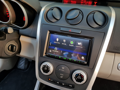 Εγκατάσταση οθόνης 2Din Kenwood σε Mazda CX-7