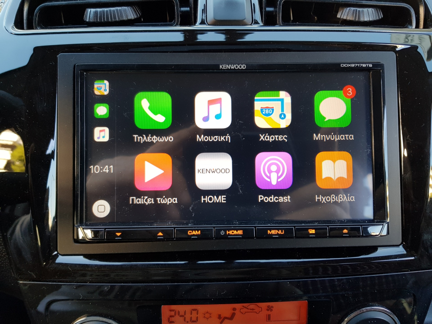 Εγκατάσταση MultiMedia & Σύστημα Navigation – Kenwood DDX9716BTS σε Mitsubishi Space Star