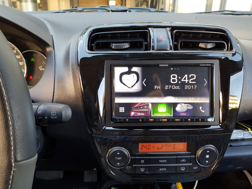 Εγκατάσταση MultiMedia & Σύστημα Navigation – Kenwood DDX9716BTS σε Mitsubishi Space Star