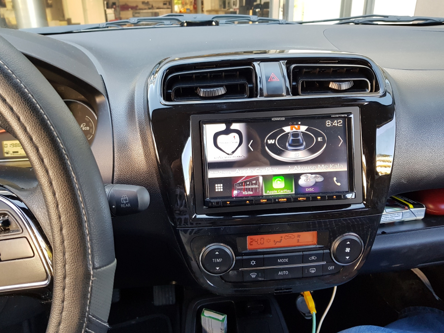 Εγκατάσταση MultiMedia & Σύστημα Navigation – Kenwood DDX9716BTS σε Mitsubishi Space Star