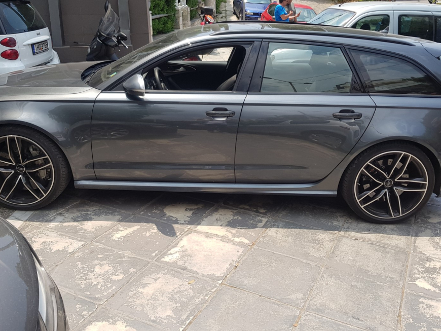 Εγκατάσταση εργοστασιακών καμερών εμπροσθοπορείας και οπισθοπορείας σε Audi RS6