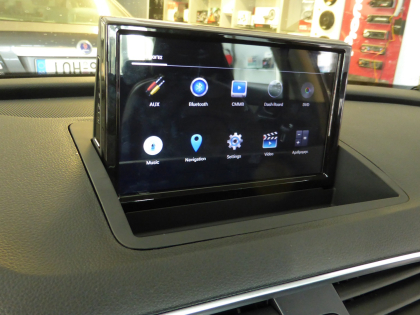 Εγκατάσταση νεου Android Car Cinema System σε Audi Q3
