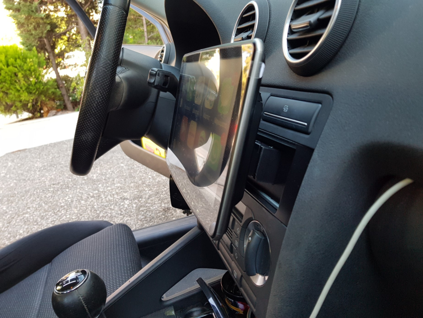 Εγκατάσταση οθόνης 2Din Alpine σε Audi S3 8P