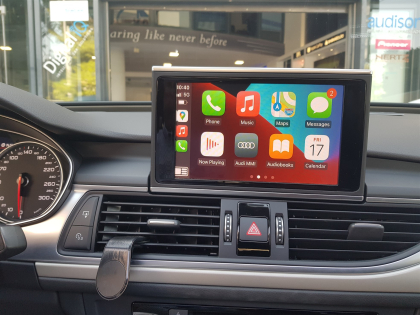 Αναβάθμιση εργοστασιακής οθόνης με Ασύρματο Wireless Apple CarPlay/Android Auto σε Audi A6 4G 