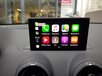 Αναβάθμιση εργοστασιακής οθόνης με Wireless Apple CarPlay/Android Auto σε Audi Q2 GA