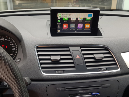 Αναβάθμιση εργοστασιακής οθόνης με Wireless Apple CarPlay/Android Auto σε Audi Q3 8U