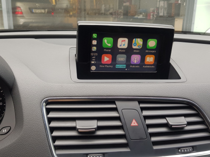 Αναβάθμιση εργοστασιακής οθόνης με Wireless Apple CarPlay/Android Auto σε Audi Q3 8U