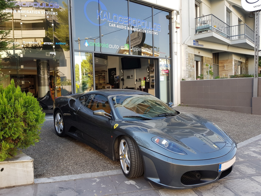 Εγκατάσταση R/CD Pioneer & Ηχείων Focal σε Ferrari F-430