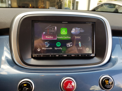 Εγκατάσταση οθόνης 2Din Kenwood και κάμερας οπισθοπορείας σε Fiat 500 X