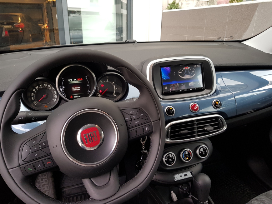 Εγκατάσταση οθόνης 2Din Kenwood και κάμερας οπισθοπορείας σε Fiat 500 X