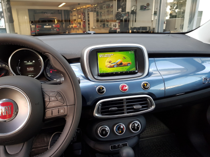 Εγκατάσταση οθόνης 2Din Kenwood και κάμερας οπισθοπορείας σε Fiat 500 X