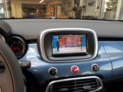 Εγκατάσταση οθόνης 2Din Kenwood και κάμερας οπισθοπορείας σε Fiat 500 X