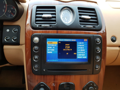Εγκατάσταση Video input, Tv tuner & Rear Camera σε Maserati Quattroporte