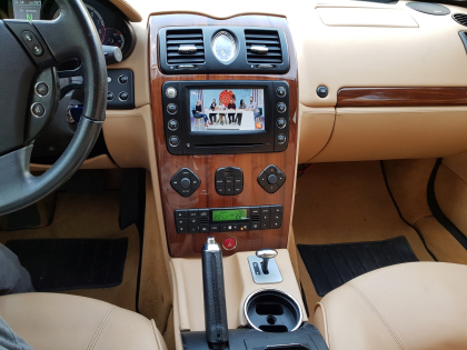 Εγκατάσταση Video input, Tv tuner & Rear Camera σε Maserati Quattroporte
