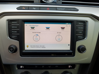 Αναβάθμιση εργοστασιακής οθόνης με NaviRoiK Android - Lollipop 5.0.2 σε VW Passat/A3 του 2015