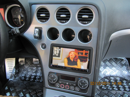 Εγκατάσταση 2Din Kenwood οθόνης σε Alfa Romeo 159