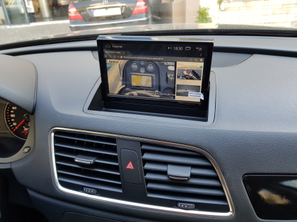 Αντικατάσταση της εργοστασιακής οθόνης με νεα Android oθόνη σε  Audi Q3 8U