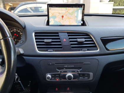 Αντικατάσταση της εργοστασιακής οθόνης με νεα Android oθόνη σε  Audi Q3 8U