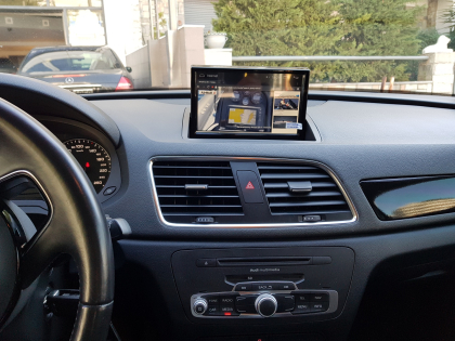 Αντικατάσταση της εργοστασιακής οθόνης με νεα Android oθόνη σε  Audi Q3 8U