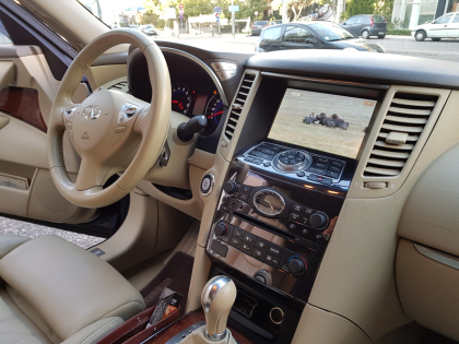 Εγκατάσταση Car Cinema Navigation, Rear camera σε Infinity FX37