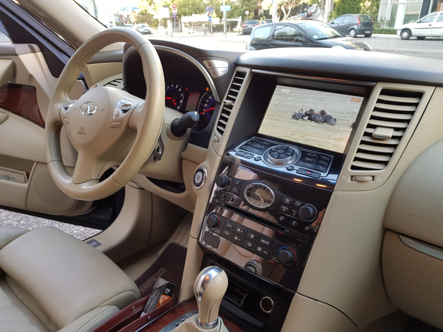 Εγκατάσταση Car Cinema Navigation, Rear camera σε Infinity FX37