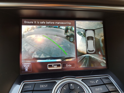 Εγκατάσταση Car Cinema Navigation, Rear camera σε Infinity FX37