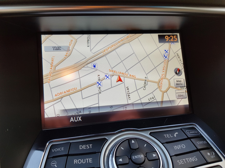 Εγκατάσταση Car Cinema Navigation, Rear camera σε Infinity FX37