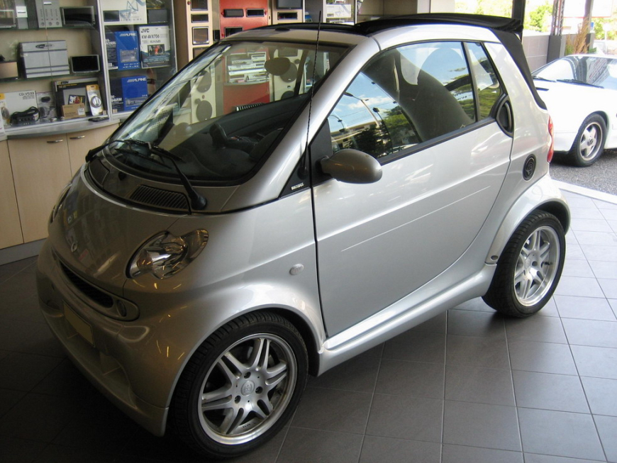 Εγκατάσταση οθόνης 1Din Kenwood σε Smart Brabus
