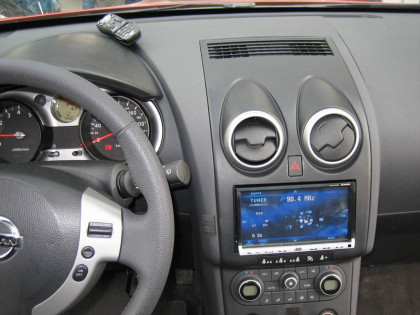 Εγκατάσταση οθόνης 2Din JVC σε Nissan Qashqai