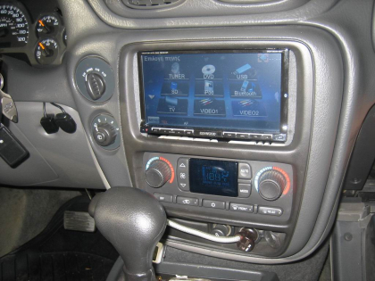 Εγκατάσταση 2Din Kenwood οθόνης σε Chevrolet TrailBlazer 